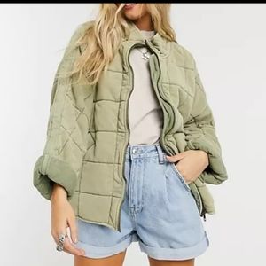 Free People Quilted Jacket